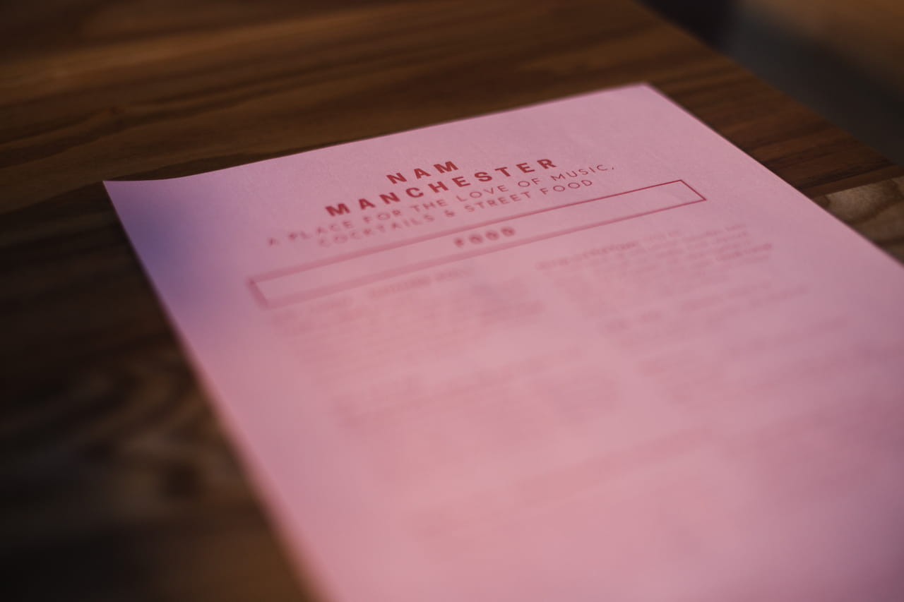 Nam Restaurant & Bar in Ancoats Manchester